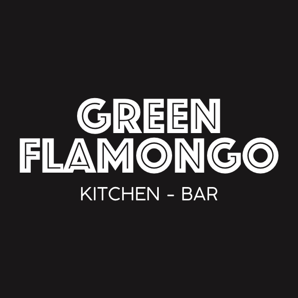 GREEN FLAMINGO