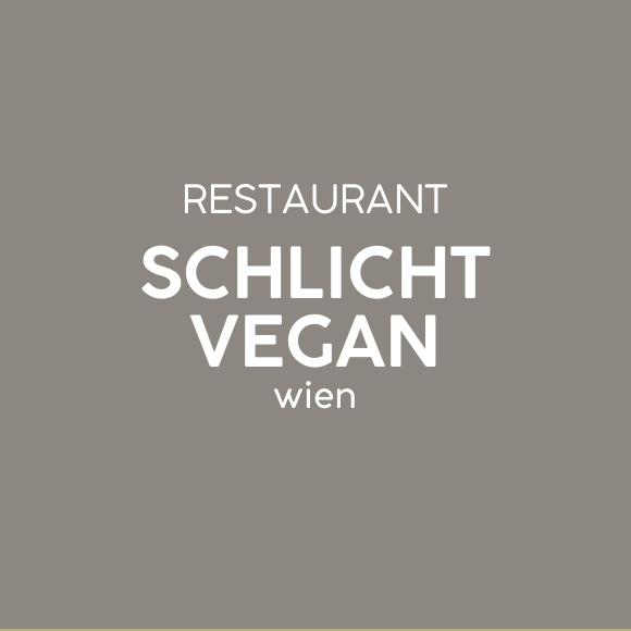 >SCHLICHT VEGAN
